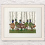 Pheasant Shooping Party Group No3 Art Print, thumbnail 4 of 7