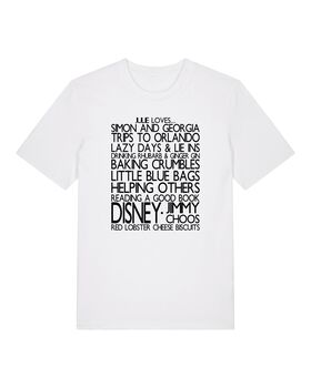 Personalised Favourite Things, 3 of 12