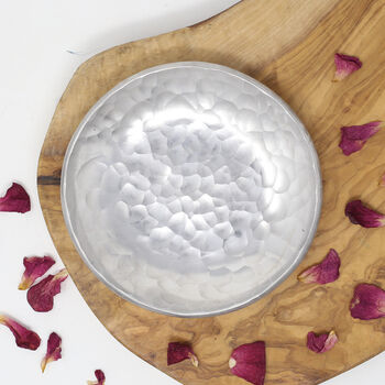 Personalised Engagement Gift, Handmade Aluminium Dish, 3 of 10