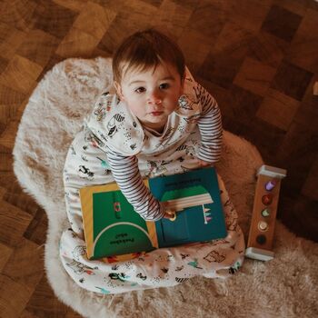 Folk And Thread Organic Sleep Bag Wild Wood, 5 of 7
