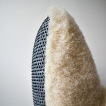 Helsinki Merino Wool Slippers Boots In Beige, 2 of 9