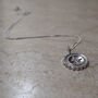 Compass Grande Necklace In Silver Or Gold, thumbnail 6 of 8