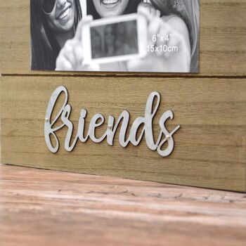 Personalised Friends Bull Dog Clip Photo Frame, 2 of 5