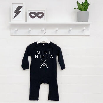 Mini Ninja Kids T Shirt Or Babygrow, 5 of 7