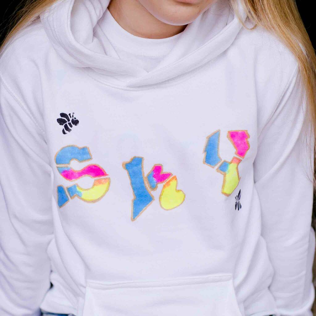 Image of Fab Dab Tag Graffiti Printing Stencil Kit For Clothes