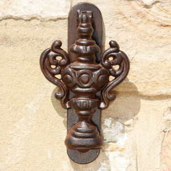 Ornate Cast Iron Door Knocker, 6 of 10