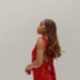 Bella Plunging Red Mini Dress, thumbnail 2 of 4
