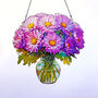 Asters Birth Flower Suncatchers September, thumbnail 4 of 4