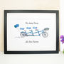 Personalised 'On Your Bike' Family Print, thumbnail 3 of 7