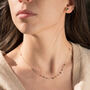 Dainty Tourmaline Chain Necklace, thumbnail 1 of 12