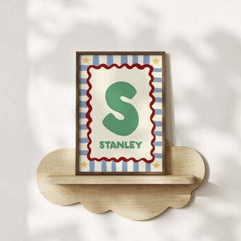 Personalised Name Nursery Print, 6 of 9