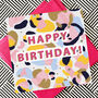 'Happy Birthday!' Leopard Print Bold Card, thumbnail 1 of 2