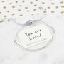 Sterling Silver 925 You Are Loved Morse Code Bracelet, thumbnail 1 of 5