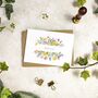 Spring Flowers Thank You Cards And Envelopes, thumbnail 9 of 10