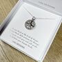 Good Luck Compass Necklace Gift, thumbnail 2 of 4