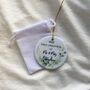 Personalised 1st Christmas Ornament As Married Couple, thumbnail 2 of 6