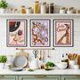 Set Of Six Music Wall Art Prints – Retro Music Posters In Three Colour Options, thumbnail 11 of 13