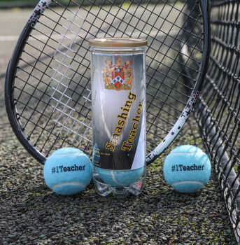 Teacher Gift Special Message Tennis Balls, 2 of 4