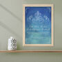 Personalised Diwali Lakshmi Framed Print, thumbnail 3 of 6