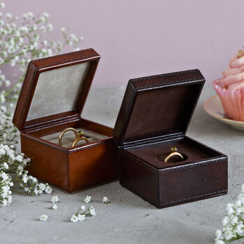 Leather Ring Box, 3 of 6