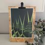 Navy Pylon Art Print, thumbnail 2 of 6