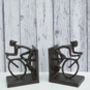 Cyclist Bookends, thumbnail 3 of 4