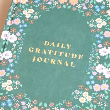 Green Floral Daily Gratitude Journal, 2 of 7