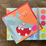 Laser Cut Armadillo Birthday Card, thumbnail 1 of 5