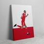 Alexander Isak Liverpool Football Canvas, thumbnail 1 of 2