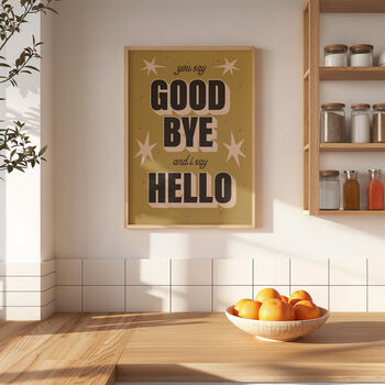 Hello Goodbye Print, 5 of 11