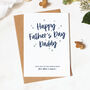 Personalised Love You To The Stars Father's Day Card, thumbnail 1 of 3