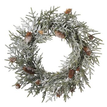 Christmas Frosted Woodland Wreath, 6 of 6