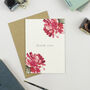 Rose Thank You Cards Pack Of Eight, thumbnail 2 of 3