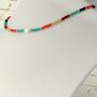 The Alice Gold Plated Beaded Choker Necklace, thumbnail 1 of 2