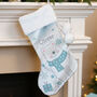 Personalised Polar Bear Christmas Stocking, thumbnail 2 of 4