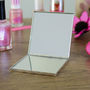 Personalised Initial Silver Compact Mirror, thumbnail 3 of 3