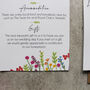 Wildflower Design Wedding Save The Dates, thumbnail 3 of 4