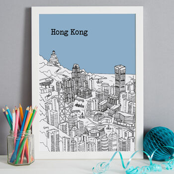 Personalised Hong Kong Print, 7 of 10