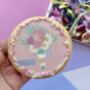 Sending Flowers Letterbox Biscuit, thumbnail 1 of 2