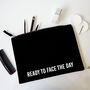 'Ready To Face The Day' Makeup Brush Pot, thumbnail 2 of 2