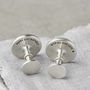 Personalised Sterling Silver Bee Cufflinks, thumbnail 5 of 6