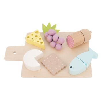 Wooden Tapas Food Play Set, 2 of 6