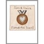 Personalised Bronze Medal 8th Or 19th Anniversary Card, thumbnail 8 of 12