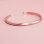 Wide Matte Cuff In Rose Gold Filled, thumbnail 7 of 11