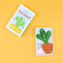 Wool Felt Cactus Valentine's Day Gift, thumbnail 4 of 6