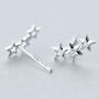 Friends Are Like Stars Christmas Star Stud Earrings, thumbnail 3 of 6