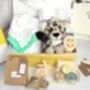 Unisex Pamper Hamper For Mother And Baby, Snow Leopard, thumbnail 1 of 4
