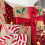 Holly And Berries Christmas Gift Stickers, thumbnail 5 of 6