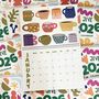 2026 Colourful Illustrated Wall Calendar, thumbnail 4 of 12