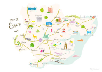 Map Of Essex, 7 of 10